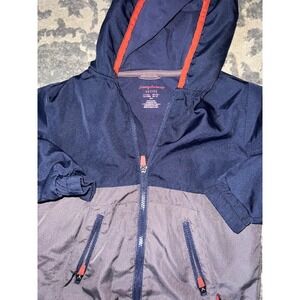 Tommy Bahama, active kids blue hooded jacket size‎ small ( 5/6)